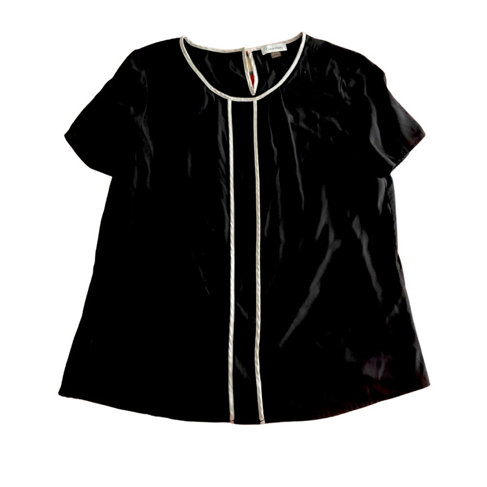 XL Calvin Klein short sleeve blouse